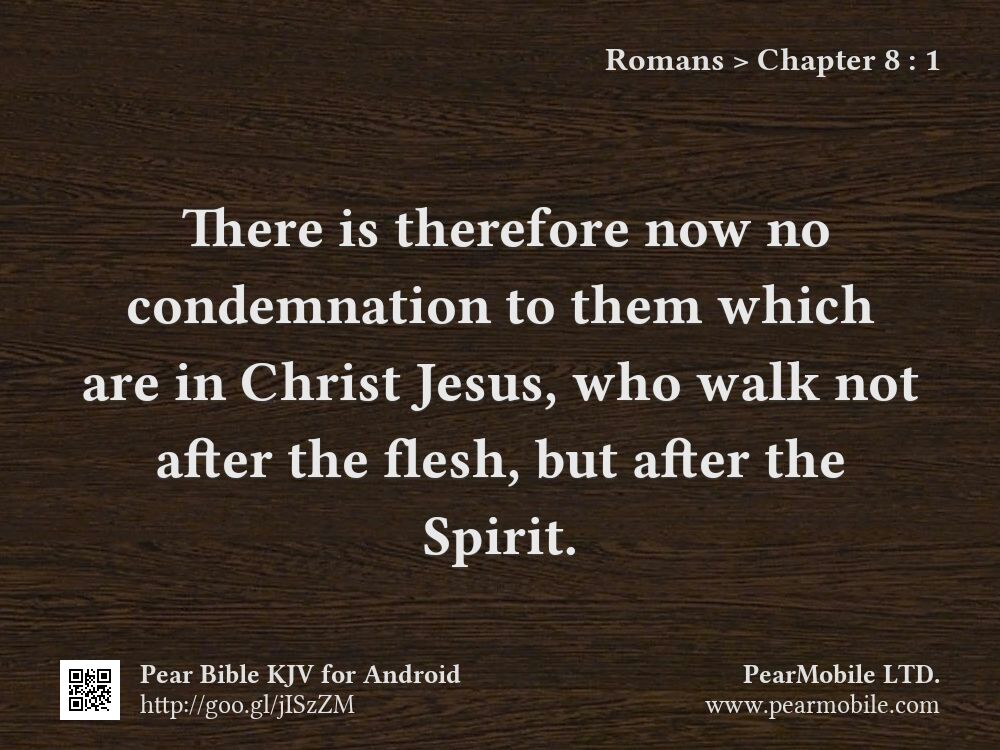 Romans, Chapter 8:1